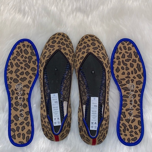 Rothy’s Spotted Flat Brand New - Picture 1 of 5